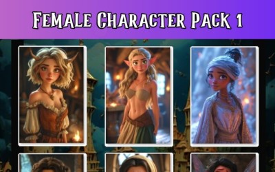 Female Character Pack 1