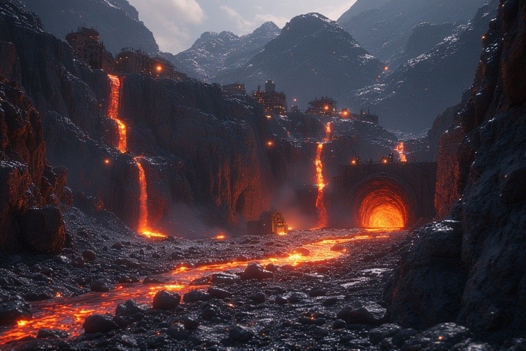 The Soulforge Mountains