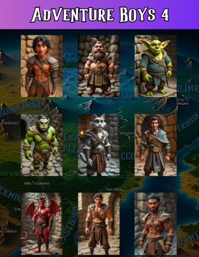 Adventure Boys Set 4