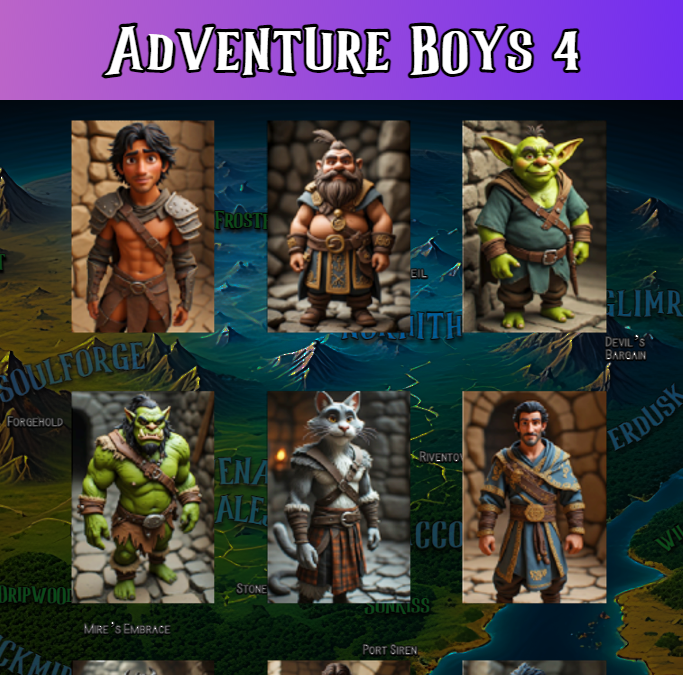 Adventure Boys Set 4