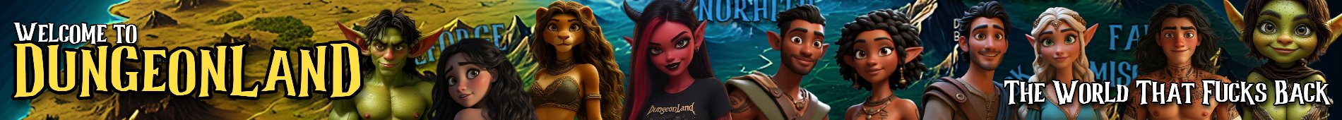 Welcome to DungeonLand - The World That Fucks Back!