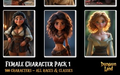 Female Character Pack 1