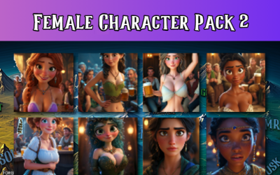 Female Character Pack 2